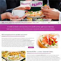 Feast Sandwich Vans Website Project